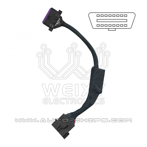 CAN Blocker Filter for Volkswagen OBD - with cable