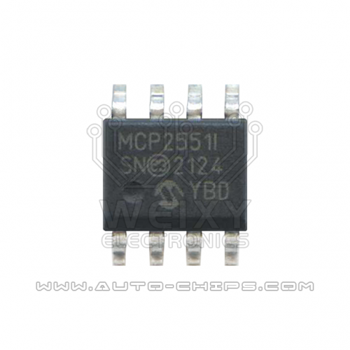 MCP2551I CAN communication chip use for automotives