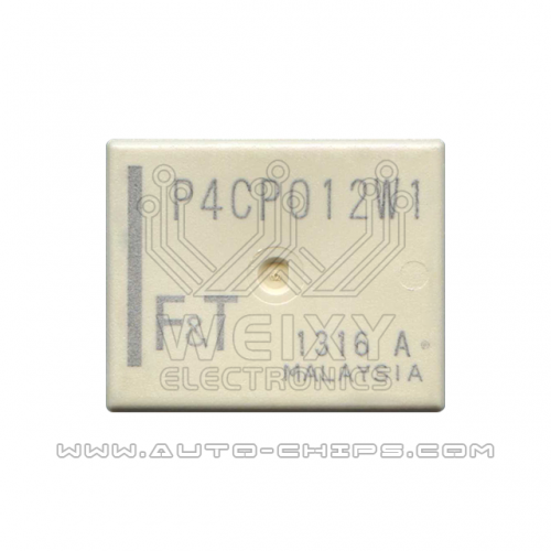 P4CP012W1 relay use for Toyota BCM