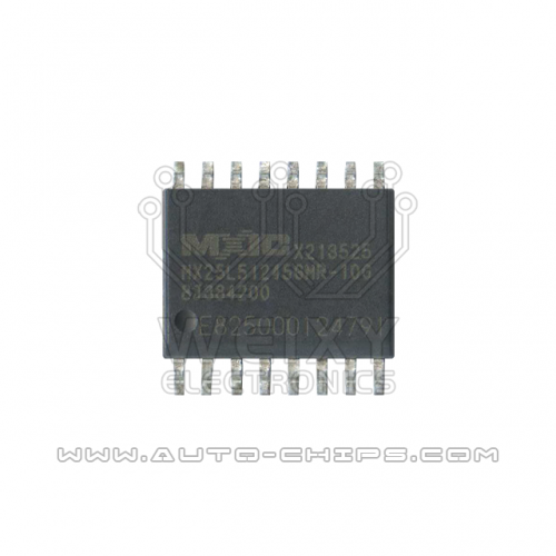 MX25L51245GMR-10G flash chip use for automotives ECU