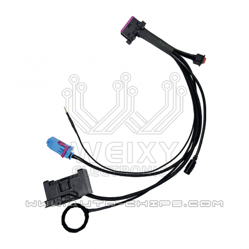 Test platform cable with pogo pin for Volkswagen VAG UDS & Micronas dashboard