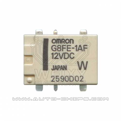 G8FE-1AF-12VDC  commonly used vulnerable relay for BMW CAS