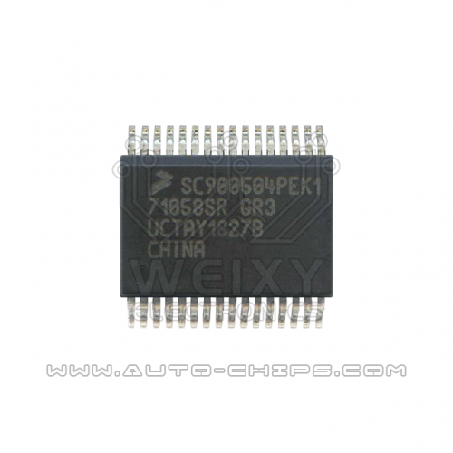SC900504PEK1  Commonly used vulnerable driver chip for automotive BCM
