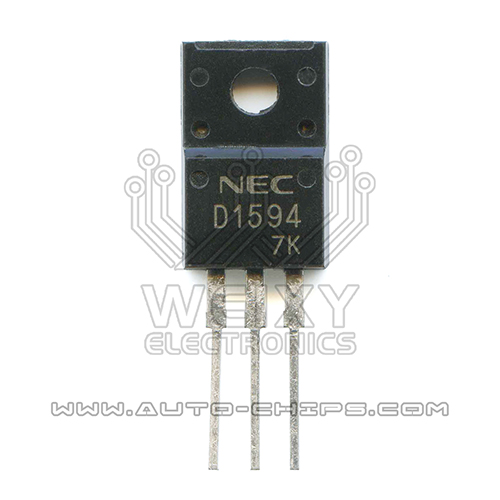 NEC D1594 commonly used vulnerable driver chips for excavator ECM
