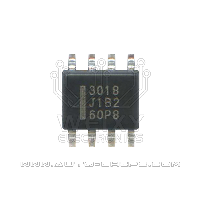 3018 commonly used vulnerable drive chip for Automotive ECU