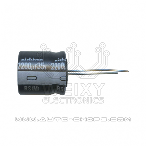 2200uF 35V capacitor use for automotives ECU