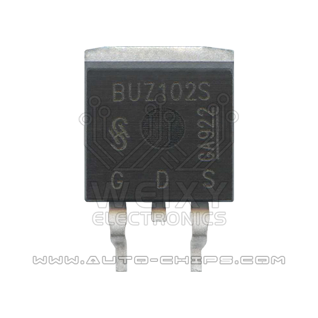 BUZ102S  commonly used vulnerable driver chips for Benz W220 dashboard
