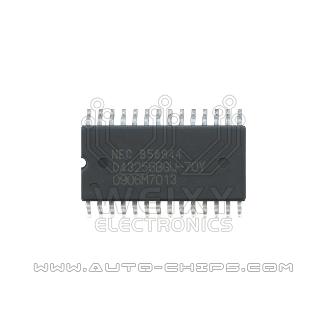 B58944 D43256BGU-70Y Vulnerable driver IC for automotive ECU