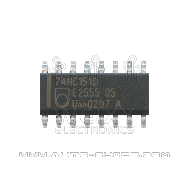 74HC151D commonly used vulnerable drive chip for Control unit module