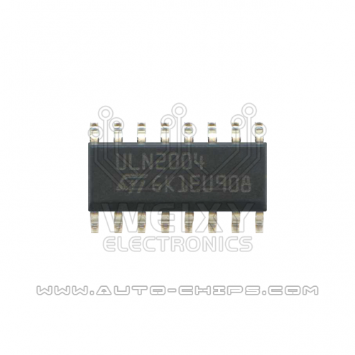 ULN2004  commonly used vulnerable driver chip for automobiles