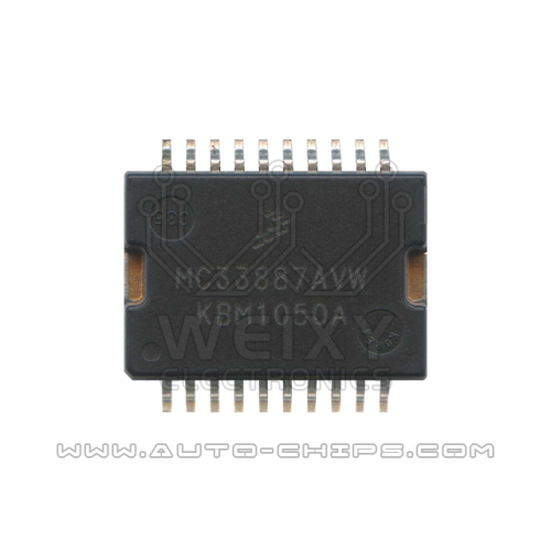 MC33887AVW  commonly used vulnerable drive chip for Nissan ECU