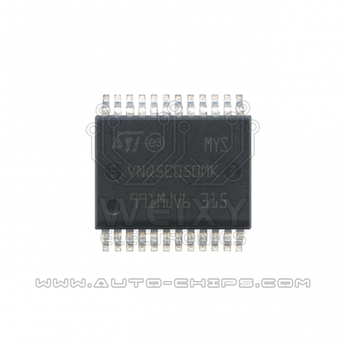 VNQ5E050MK  commonly used vulnerable tail lamp driver IC for automotives' BCM