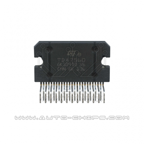 TDA7560  Vulnerable chips for amplifier of automobiles