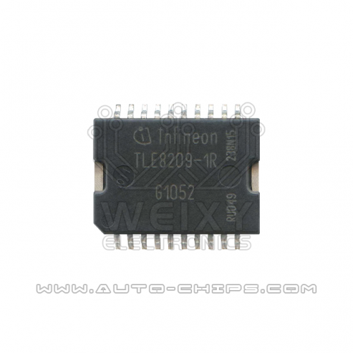 TLE8209-1R commonly used vulnerable idle throttle driver chip Automotive ECU