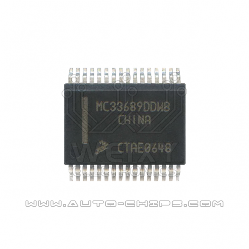 MC33689DDWB   Commonly used vulnerable driver chip for automotive BCM
