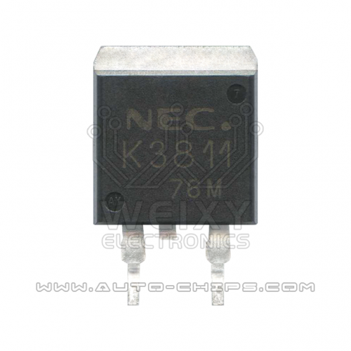 NEC K3811 commonly used vulnerable chip for automotive ecu