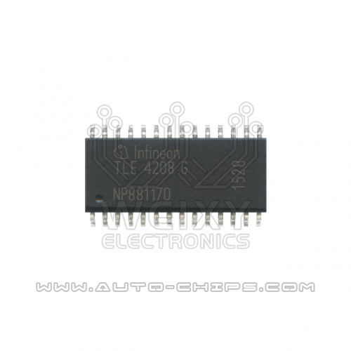 TLE4208G  commonly used vulnerable driver chip for automotive air conditioner control units
