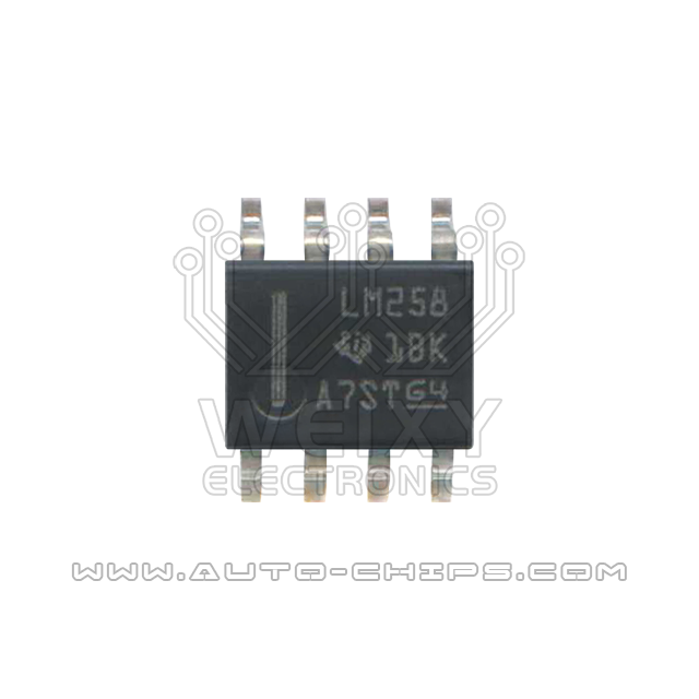 LM258 commonly used vulnerable drive chip for Control unit module