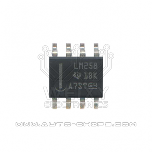 LM258  commonly used vulnerable drive chip for Control unit module