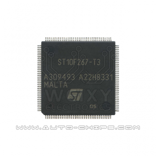 ST10F267-T3  commonly used vulnerable MCU storage chip for Automotive ABS pump