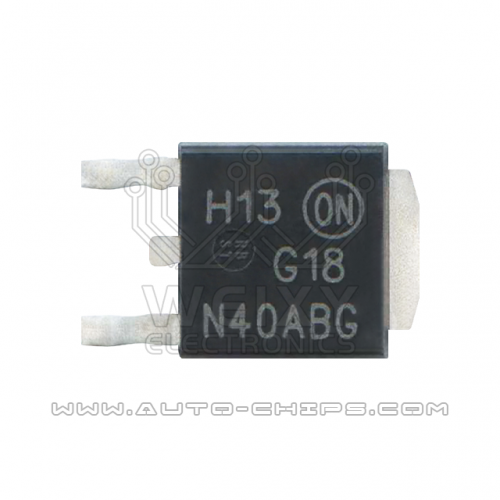 G18N40ABG ignition driver chip for automotives ECUs
