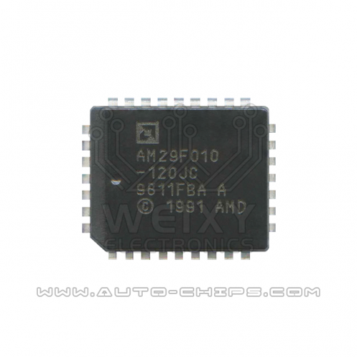 AM29F010-120JC  ECM commonly used vulnerable flash chip