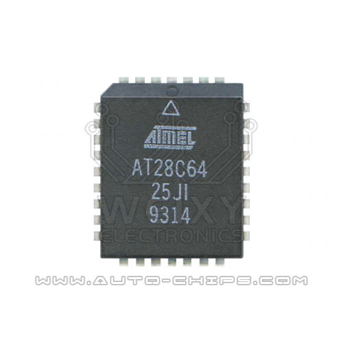 AT28C64-25JI commonly used vulnerable flash chip for automotive ecu