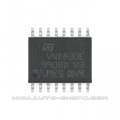 VND830E  commonly used vulnerable drive chip for Audi J393 control unit