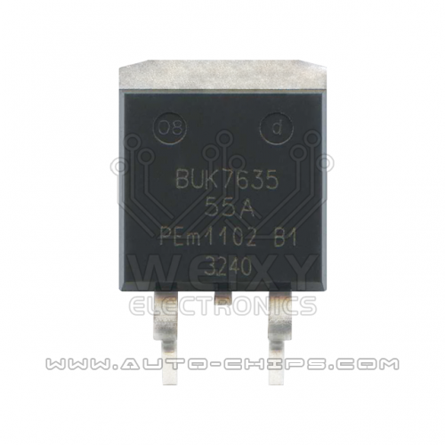 BUK7635-55A  commonly used vulnerable driver chips for  electronic contorl board
