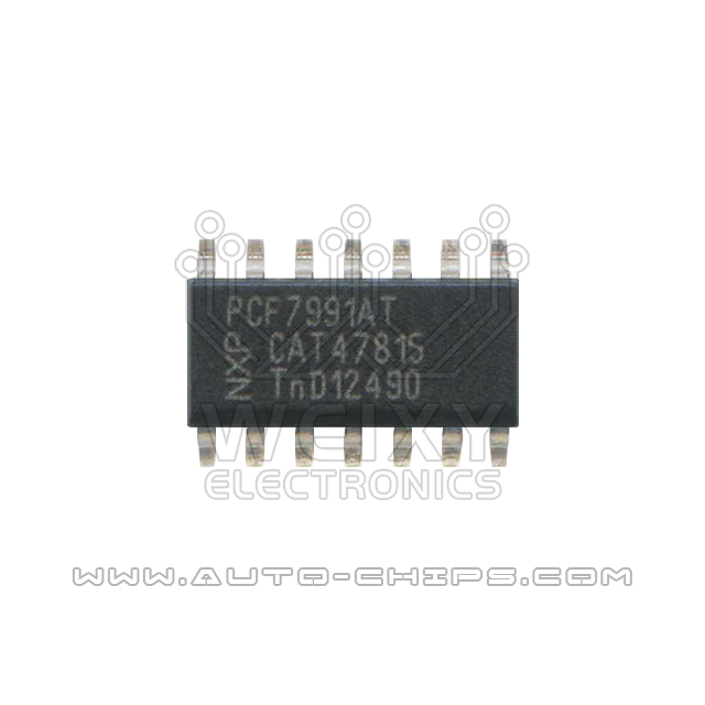 PCF7991AT  commonly used vulnerable chip for BMW EWS control unit