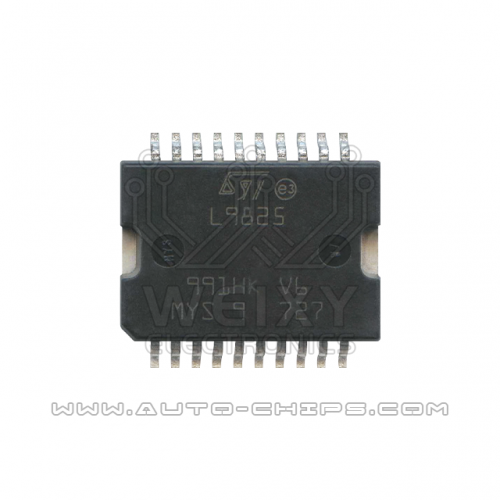 L9825 Bosch ECU commonly used vulnerable idle throttle drive chip