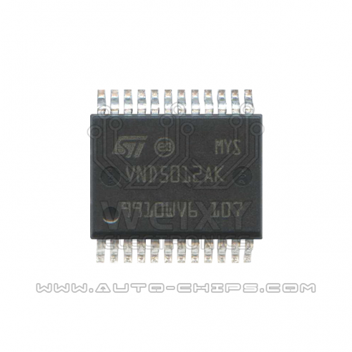 VND5012AK   Commonly used vulnerable driver chip for BMW JBE control units