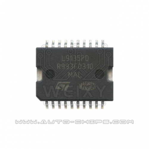 L9135PD   Commonly used vulnerable driver chip for Fiat ECU