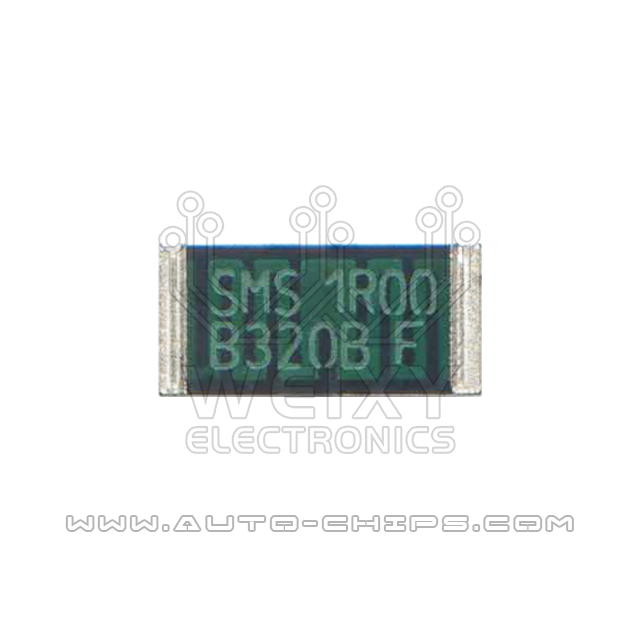 SMS 1R00 high-precision alloy power resistors for automotives