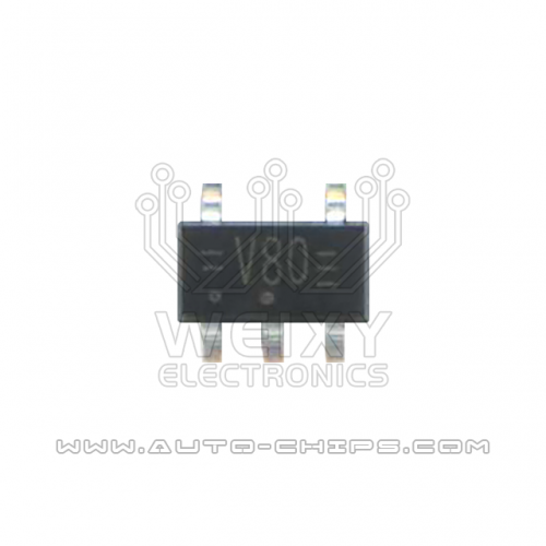 V80 5PIN chip use for automotives