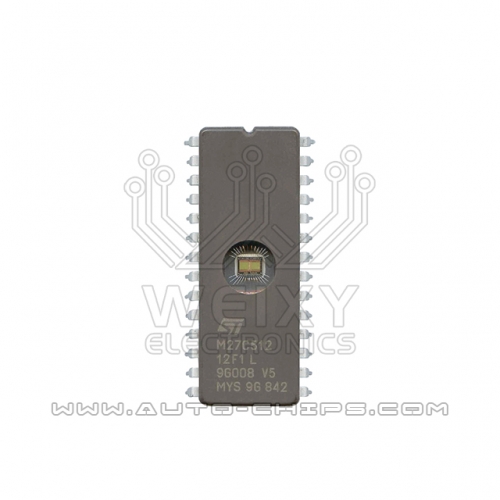 M27C512 12F1 L commonly used EPROM chip for automtive ECU