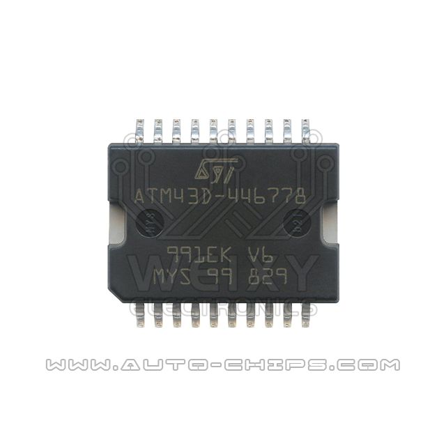 ATM43D-446778 chip use for automotives ECU