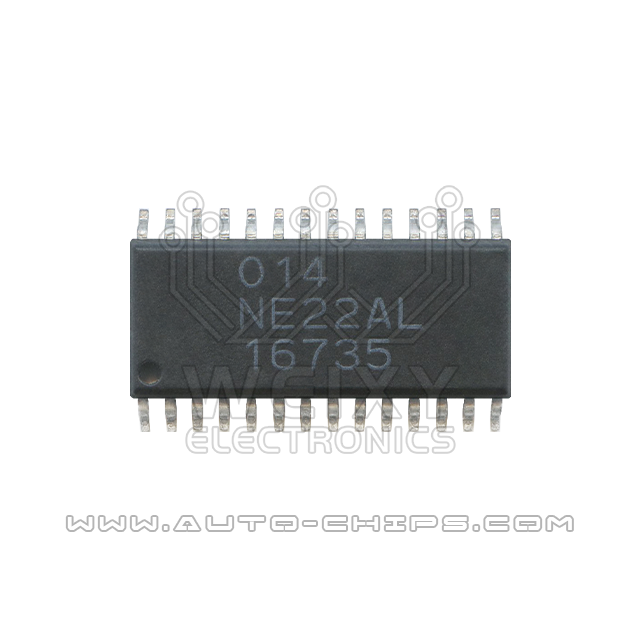 16735 Idle throttle processing chip for Delphi ECU