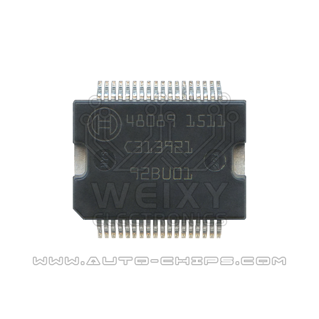 BOSCH 48089 commonly used vulnerable chip for BOSCH ecu