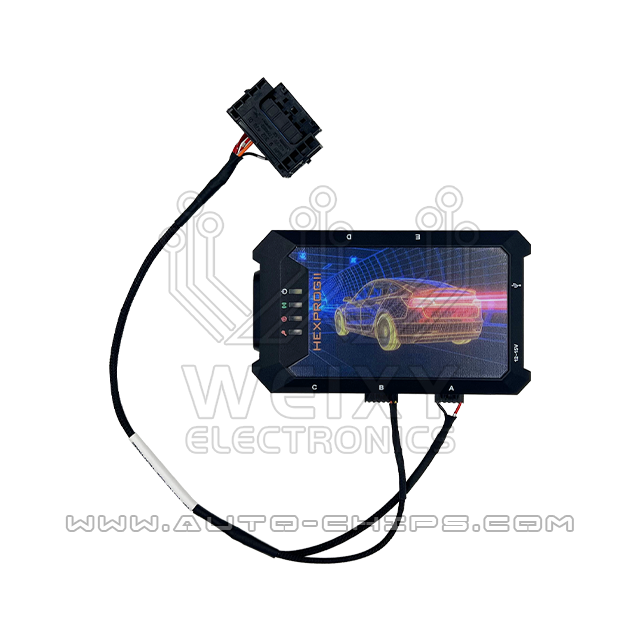Mercedes-Benz MG1CP002 ECU test platform cable work with HexProg2 Hexprog II