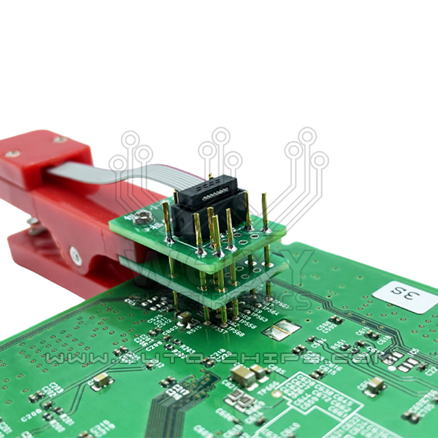 Repair clip adapter for Ford Lincoln head unit eMMC chip