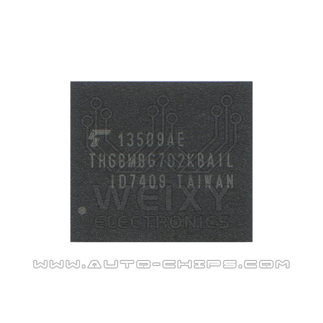 THGBMBG7D2KBAIL eMMC chip use for automotives