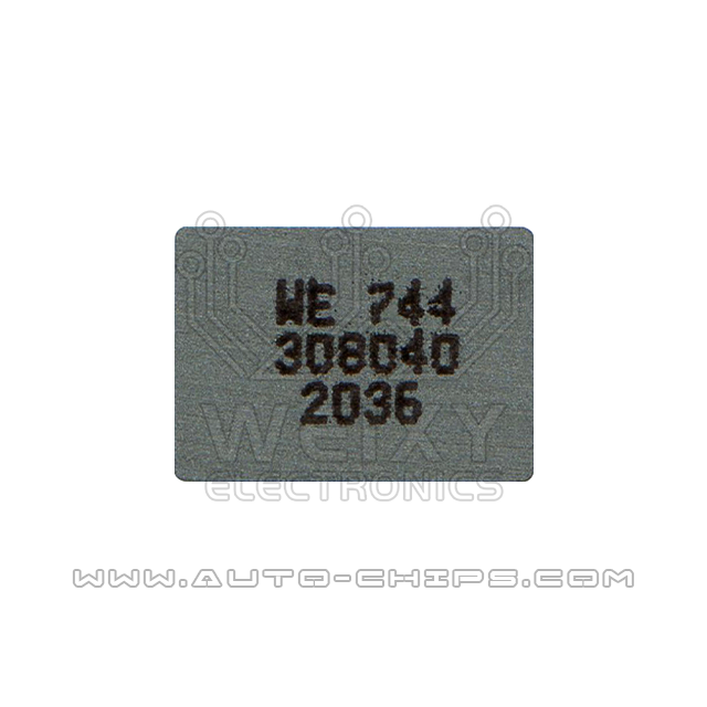 WE744308040 744308040 2PIN Inductors Coil Choke use for automotives ECU