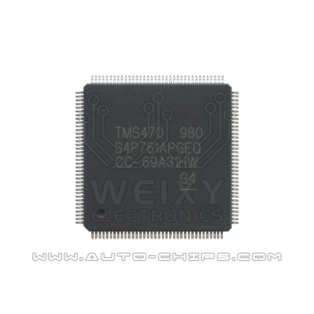 TMS470 980 S4P761APGEQ chip use for automotives