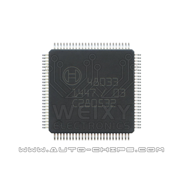 48033 chip use for automotives airbag