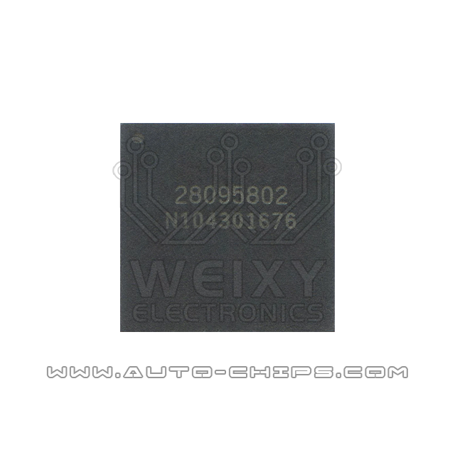 28095802 chip use for automotives Delphi ECU