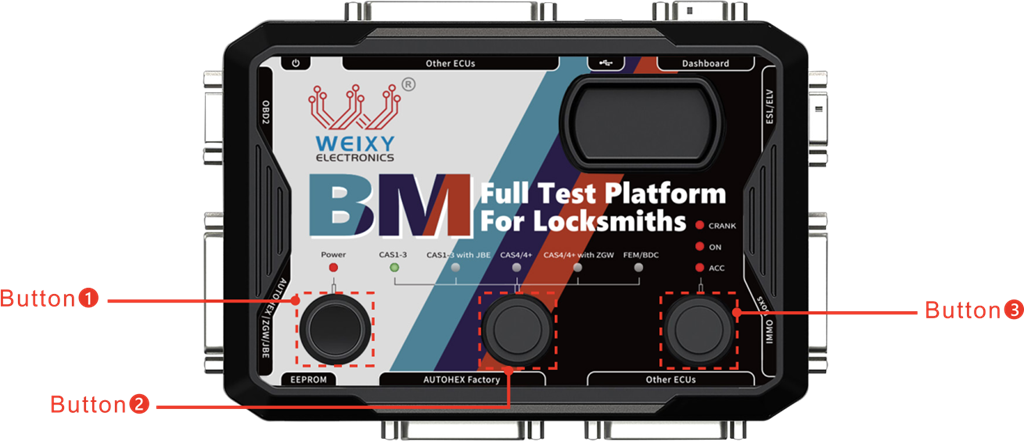 BM Full Test Platform For Locksmiths tester panel